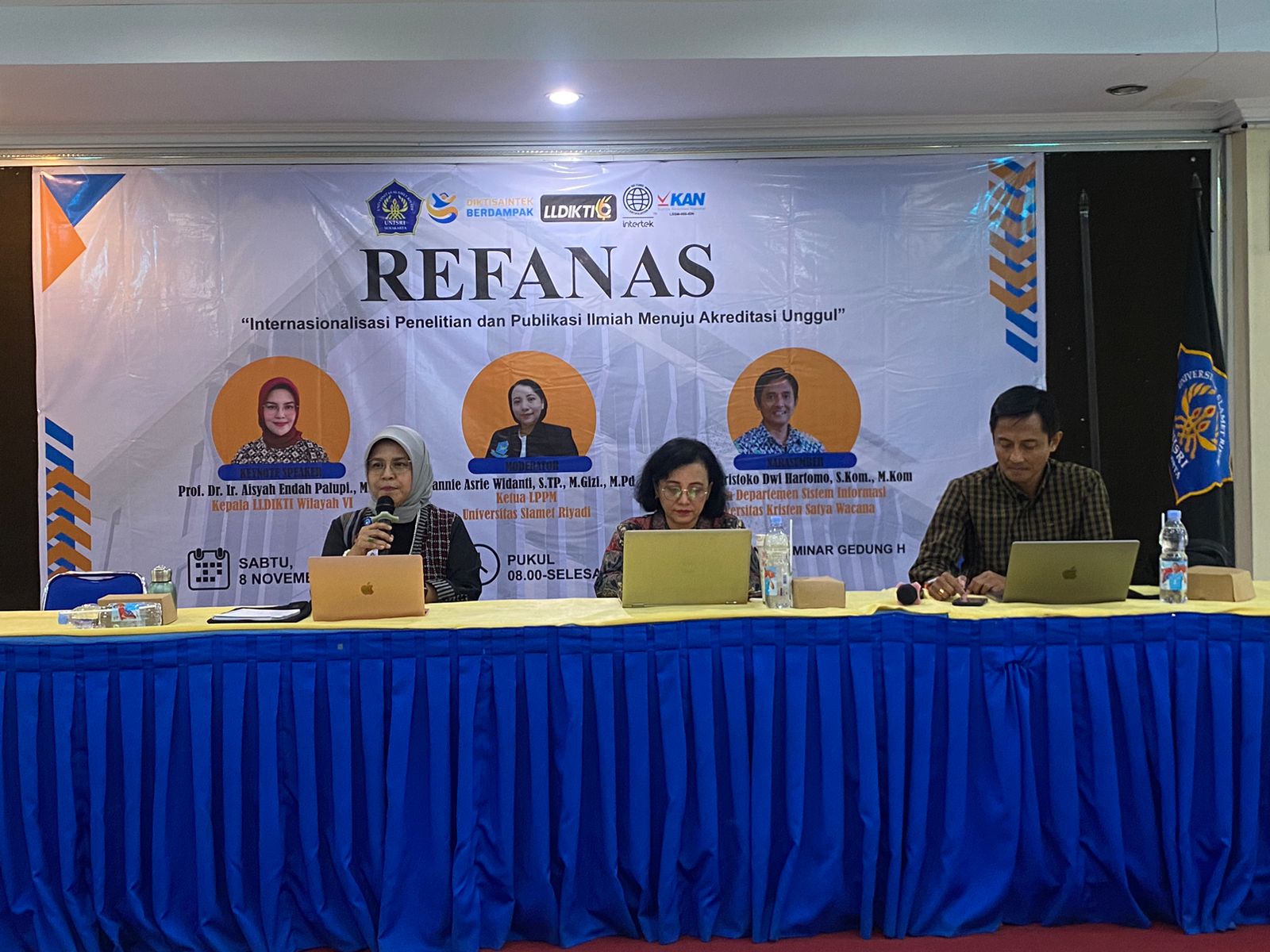 Tingkatkan Akreditasi Prodi, LPPM Unisri Gelar Refanas tahun 2025 dengan Internasionalisasi Penelitian dan Publikasi Ilmiah Menuju Akreditasi Unggul
